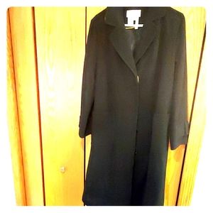 Helene Berman 100% White Cashmere coat! NEW WITHOU